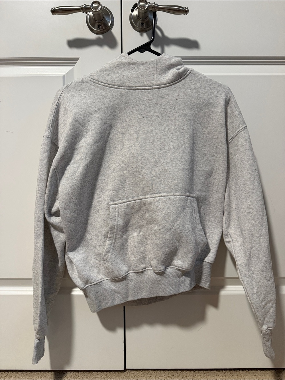 Classic Crewneck Sweatshirt in Light Gray